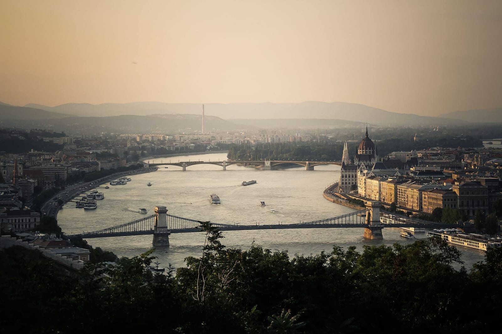 Gellért Hill and the Citadella, Budapest