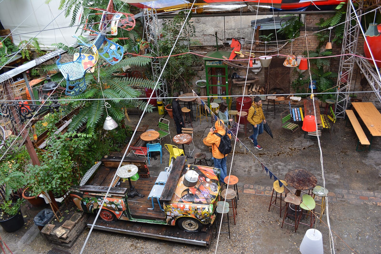 Szimpla Kert and the Ruin Bars, Budapest